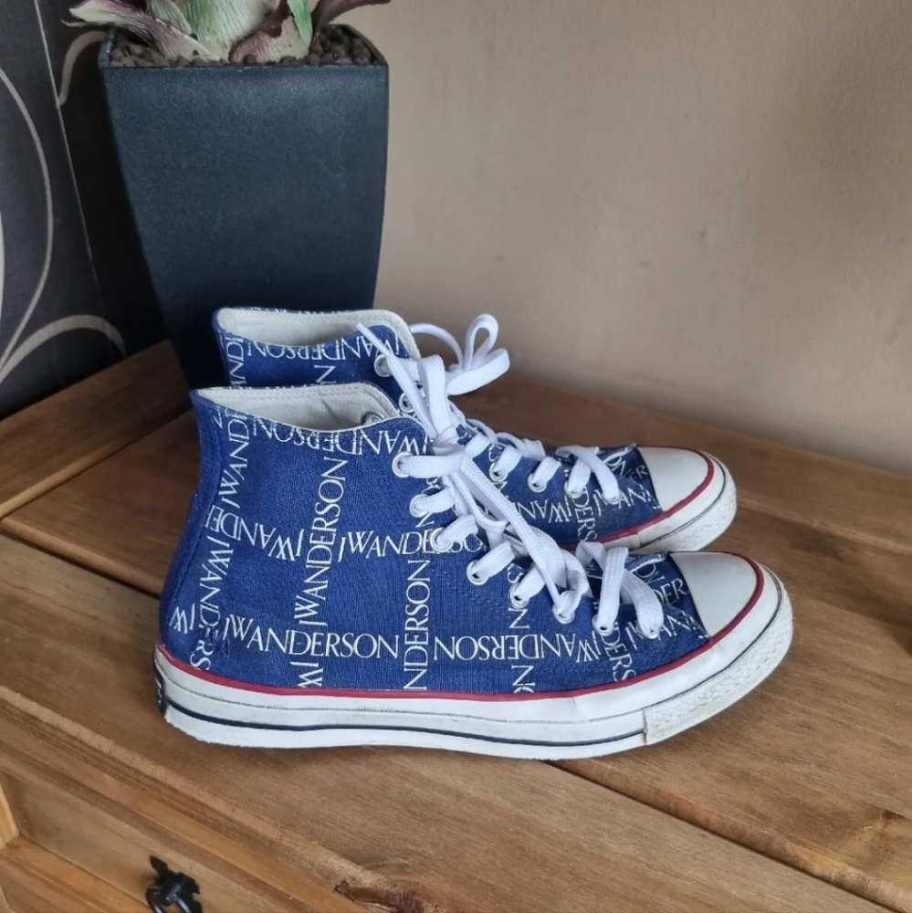 Converse x JW Anderson hi top trainers uk 9.5 see description - Picture 2 of 10